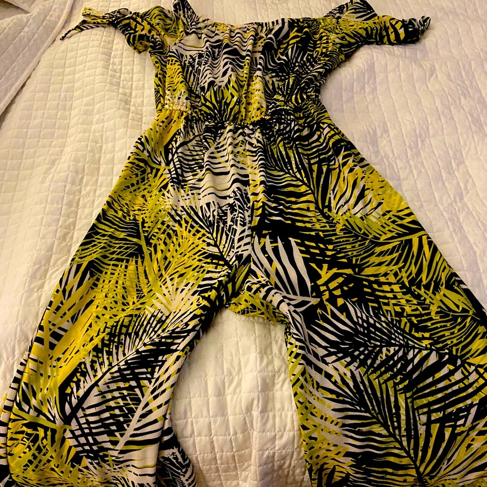 Tropical Jumpsuit -  Long pants